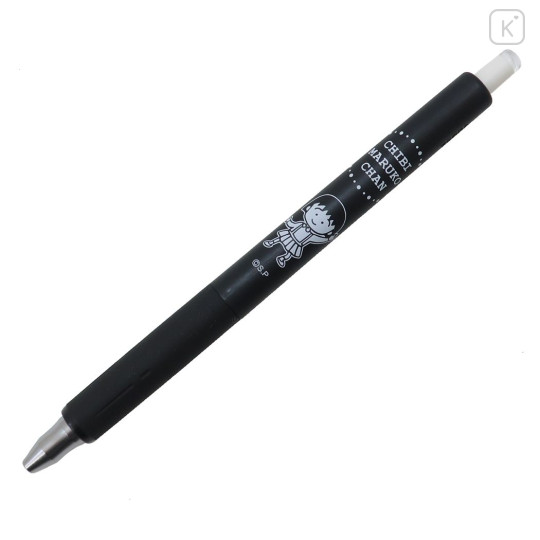 Japan Chibi Maruko-chan Sarasanano Clip Gel Pen - Black - 2