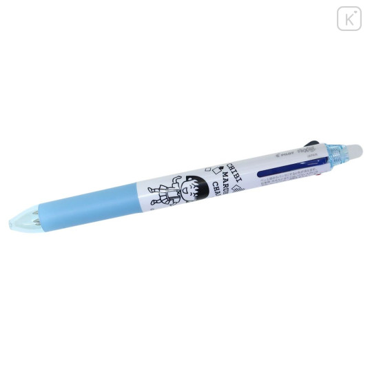 Japan Chibi Maruko Chan FriXion Ball 3 Slim Color Multi Erasable Gel Pen - Happy - 3