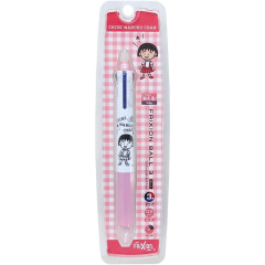 Japan Chibi Maruko Chan FriXion Ball 3 Slim Color Multi Erasable Gel Pen - Good Mood