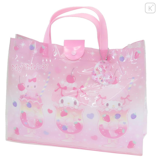 Japan Sanrio Pool Bag (L) - My Melody & My Sweet Piano / Summer - 1