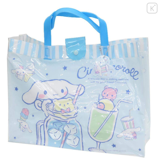 Japan Sanrio Pool Bag (L) - Cinnamoroll / Summer Drink - 1