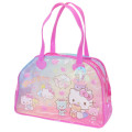 Japan Sanrio Pool Bag Boston Style - Hello Kitty / Summer B - 1