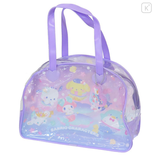 Japan Sanrio Pool Bag Boston Style - Characters & Mermaid : Summer - 1