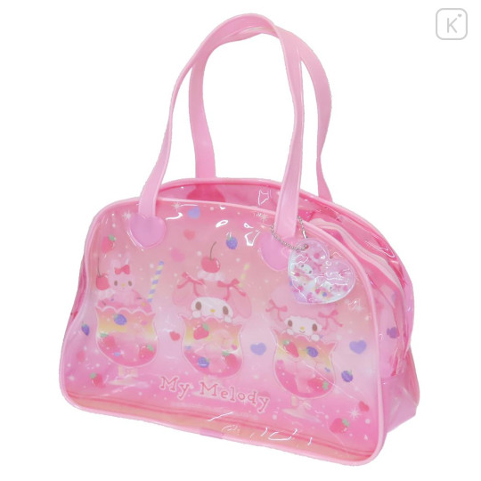 Japan Sanrio Pool Bag Boston Style - My Melody & My Sweet Piano / Summer - 1