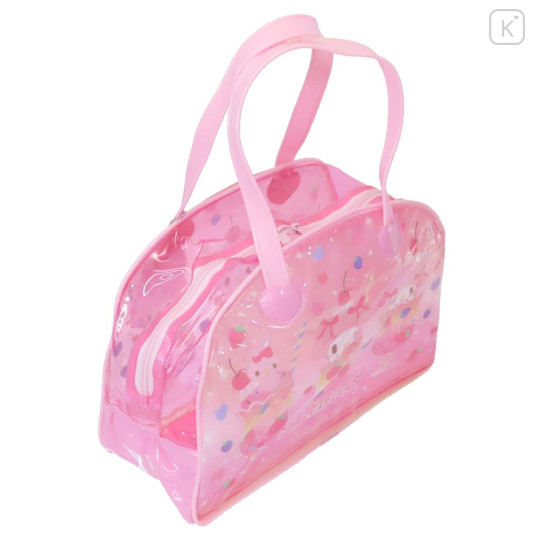 Japan Sanrio Pool Bag Boston Style - My Melody & My Sweet Piano / Summer - 2