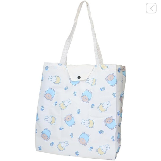 Japan Miffy Eco Shopping Bag - Miffy & Boris / Beige - 1