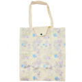 Japan Miffy Eco Shopping Bag - Flower : Light Beige Orange - 1