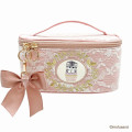 Japan Mofusand Vanity Pouch Lace × Embroidery - Cat / Cupcake Pink - 1