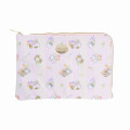 Japan Mofusand Multi Pouch - Cat / Rabbit Flora Pink - 1