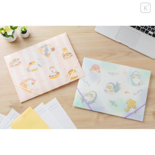 Japan Mofusand A4 Document File Holder - Cat / Dessert Nyan - 3