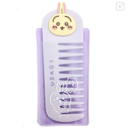 Japan Chiikawa Hair Comb - Rabbit / Purple - 1