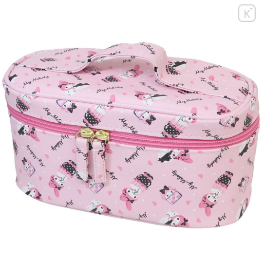 Japan Sanrio Vanity Pouch - My Melody : Pink Boxing Day - 1