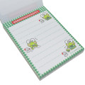 Japan Sanrio Mini Notepad - Keroppi / Making Doll - 2