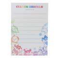 Japan Crayon Shin-chan Mini Notepad - Friends : Colorful - 2