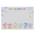 Japan Crayon Shin-chan Mini Notepad - Friends : Colorful - 3