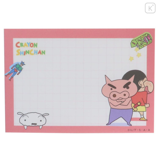 Japan Crayon Shin-chan Mini Notepad - Toy - 3