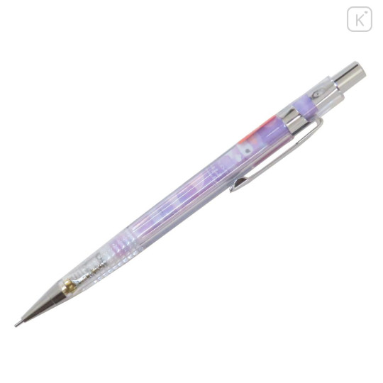 Japan Sanrio Triangle Rubber Mechanical Pencil - Kuromi / Sky - 1