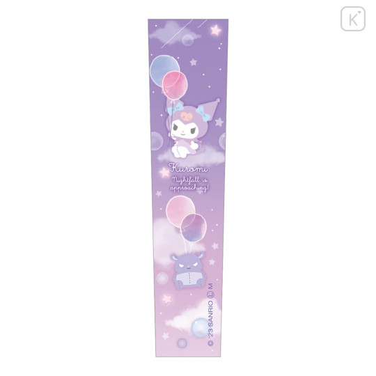 Japan Sanrio Triangle Rubber Mechanical Pencil - Kuromi / Sky - 2