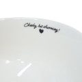 Japan Sanrio Porcelain Rice Bowl - Kuromi / Charmming - 3