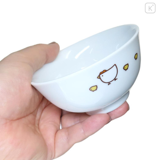 Japan Miffy Porcelain Rice Bowl - White / Chicken - 2