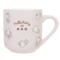 Japan Sanrio Pottery Mug - Hello Kitty / Daze Chill Time