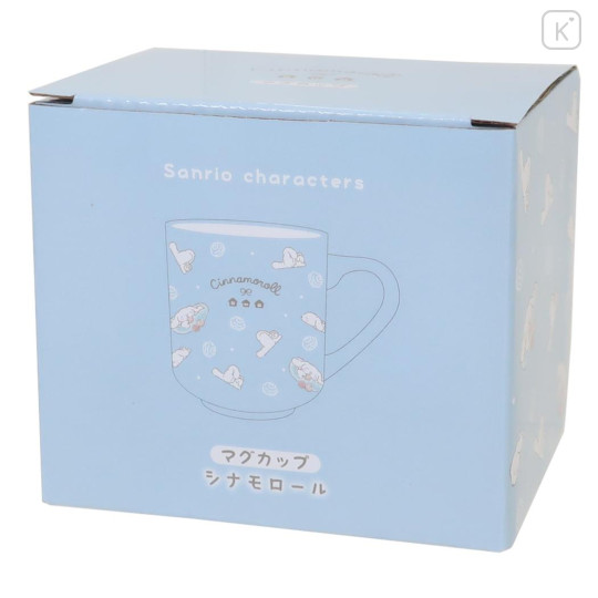 Japan Sanrio Pottery Mug - Cinnamoroll / Daze Chill Time - 3