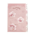 Japan Sanrio Pocket A4 Clear File - My Melody / Daze Chill Time - 1