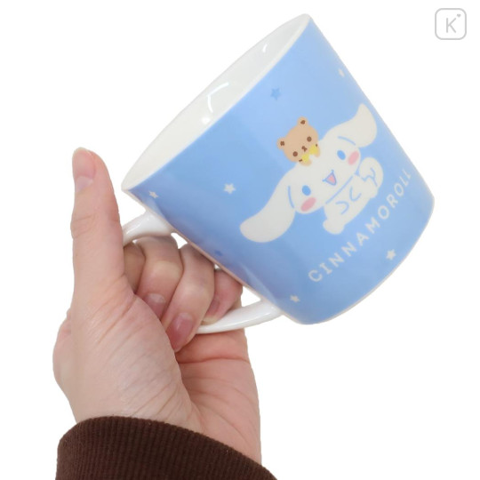 Japan Sanrio Ceramic Mug - Cinnamoroll / Day Dream - 2