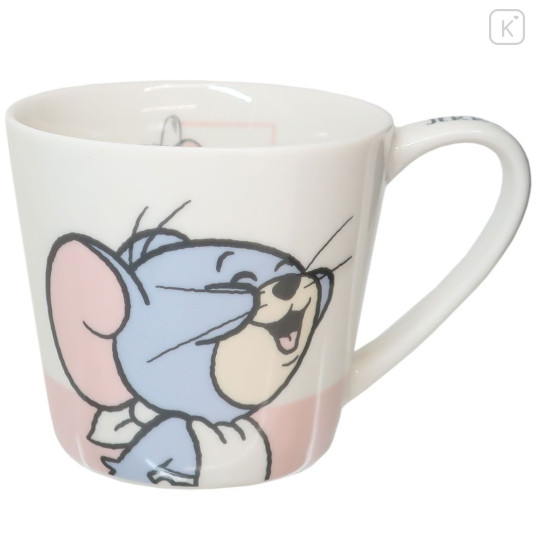 Japan Tom and Jerry Ceramic Mug - Jerry & Tuffy - 1