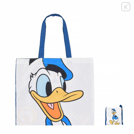 Japan Disney Store Eco Shopping Bag - Donald Duck Birthday 2024 - 1