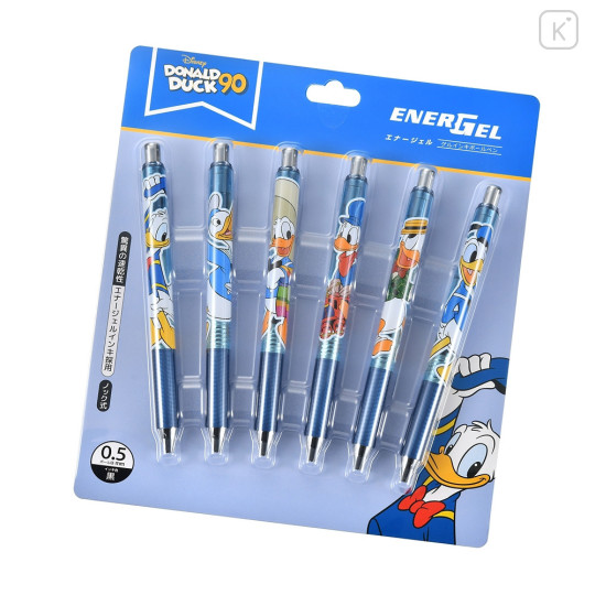 Japan Disney Store EnerGel Gel Pen Set - Donald Duck Birthday 2024 - 1