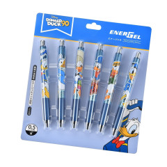 Japan Disney Store EnerGel Gel Ballpoint Pen Set - Donald Duck Birthday 2024