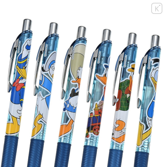 Japan Disney Store EnerGel Gel Ballpoint Pen Set - Donald Duck Birthday 2024 - 5