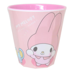 Japan Sanrio Melamine Tumbler - My Melody / Toddler Look Up For Hug