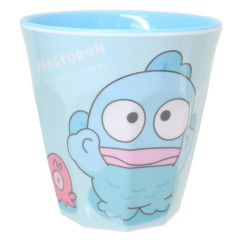 Japan Sanrio Melamine Tumbler - Hangyodon / Toddler Look Up For Hug