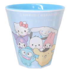 Japan Sanrio Melamine Tumbler - Characters / Toddler Look Up For Hug