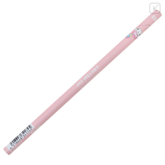 Japan Sanrio 2B Pencil - My Melody / Toddler Look Up For Hug - 1