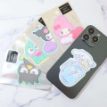 Japan Sanrio Vinyl Sticker - Kuromi / Puppy Eyes - 2