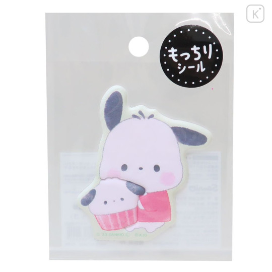 Japan Sanrio × Mochimochi Vinyl Sticker - Pochacco - 1