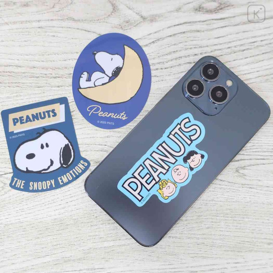 Japan Peanuts Vinyl Deco Sticker - Snoopy : Gold Foil - 2