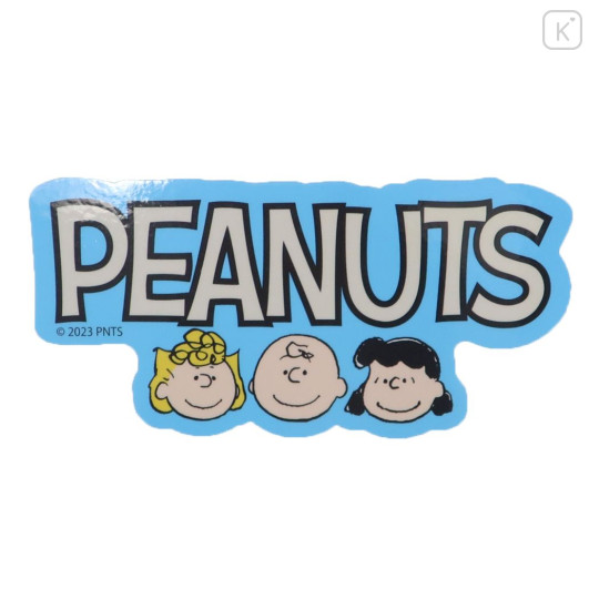 Japan Peanuts Vinyl Deco Sticker - Snoopy / Kids - 1