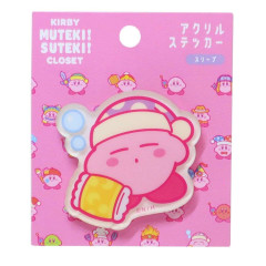 Japan Kirby Acrylic Sticker - Kirby's Dream Land / Sleepy Muteki! Suteki!