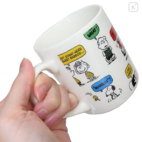 Japan Peanuts Porcelain Mug - Snoopy / Comics Retro - 2