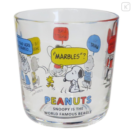 Japan Peanuts Glass Tumbler - Snoopy / Comics Retro - 1