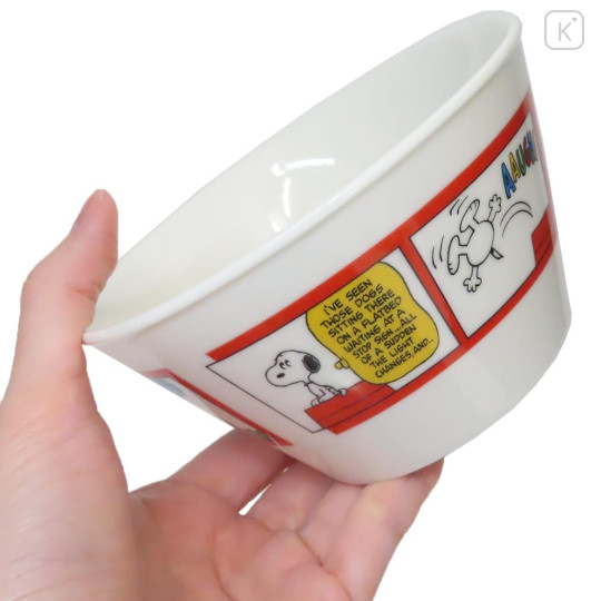 Japan Peanuts Dessert Bowl - Snoopy / Comics Retro - 2