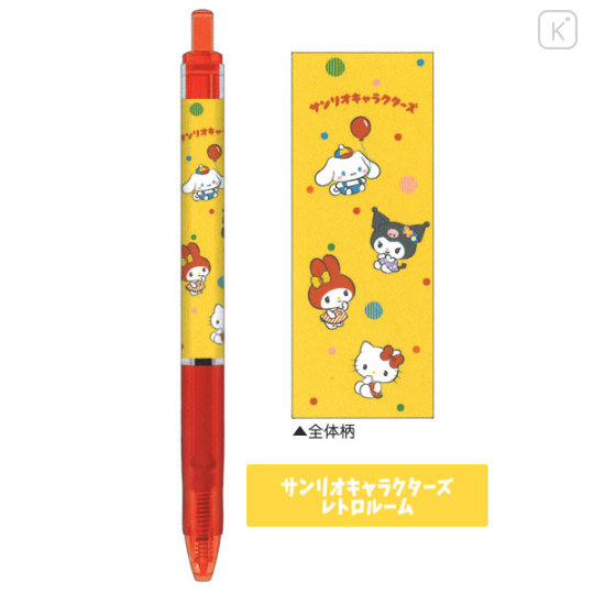 Japan Sanrio Jetstream Ballpoint Pen - Characters / Retro Room - 3