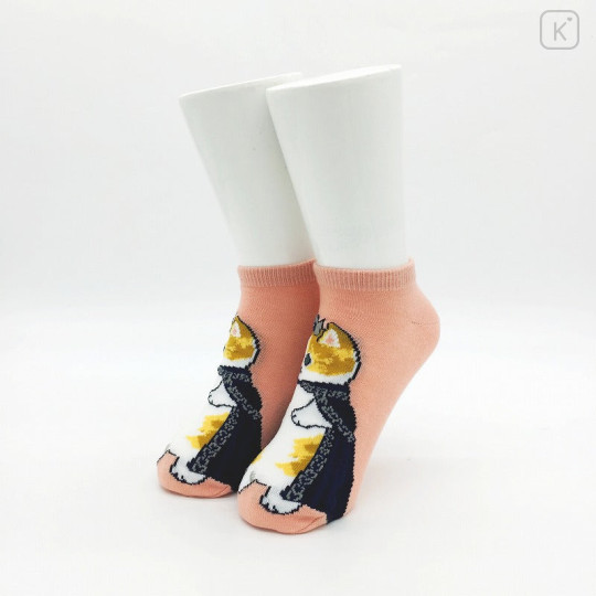 Japan Mofusand Rib Socks - Cat / King - 3