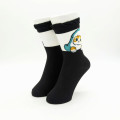 Japan Mofusand See-Through Crew Socks - Cat / Shark Nyan Black - 2