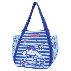 Japan Sanrio Balloon Tote Bag - Cinnamoroll / Beach In Summer