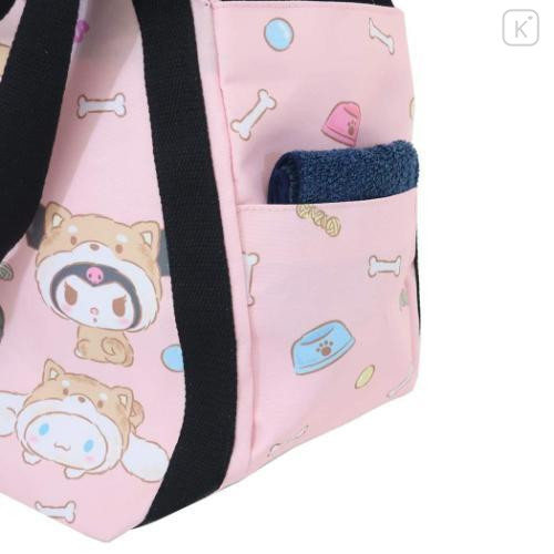 Japan Sanrio Balloon Tote Bag - Characters / Shiba Inu Pink - 5